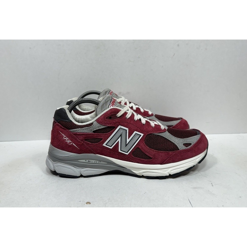 New Balance Teddy Santis x 990v3 Made in USA Scarlet Marblehead Men's Size 7.5